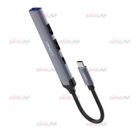 پخش عمده هاب تایپ سی LDNIO DS-34C - قیمت خرید عمده هاب الدینیو DS-34C