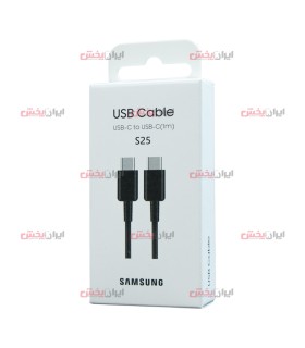 پخش عمده کابل شارژ SAMSUNG S25 پکدار - قیمت خرید عمده کابل SAMSUNG S25