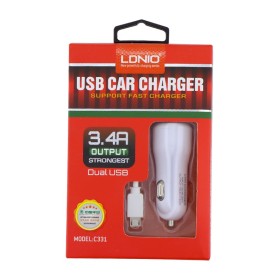 شارژ فندکی Ldnio مدل C301 ( شارژر فندکی الدینیو C301 عمده )