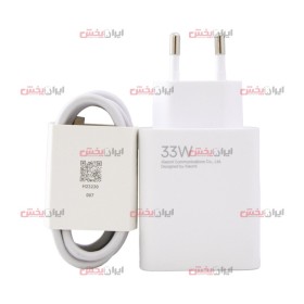 کابل و کلگی شارژر XIAOMI 33W سرکارتن عمده