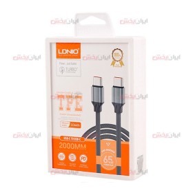 کابل دو سر تایپ سی LDNIO LC442C - قیمت خرید عمده الدینیو LC442C