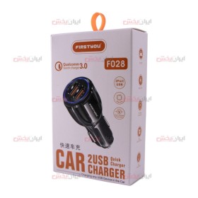 پخش عمده شارژر فندکی Firstyou F028  - قیمت خرید عمده شارژر فندکی Firstyou F028